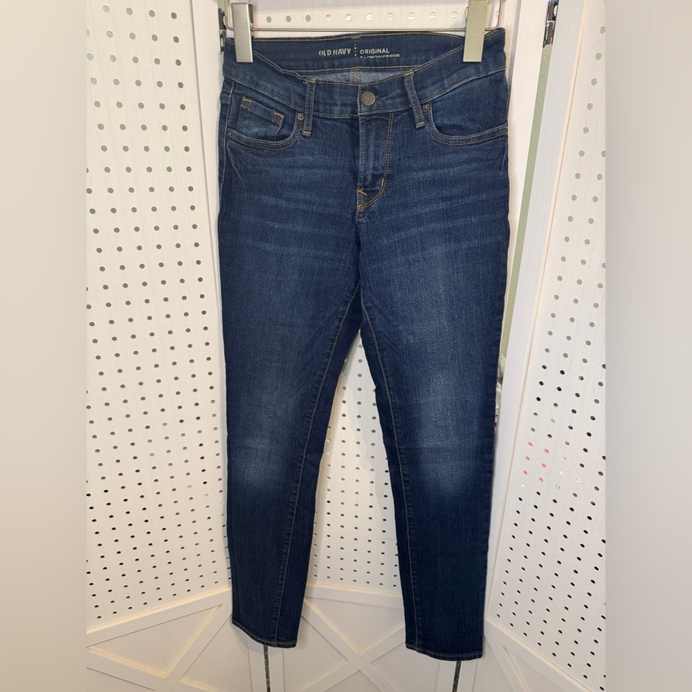 👖 Old Navy Original Mid-Rise Skinny Jeans – Size 0